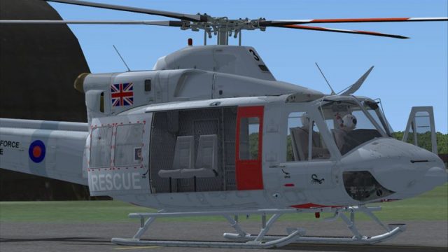 Screenshot 1 — RAF Bell 412