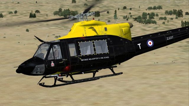 Screenshot 1 — RAF Bell 412 ZJ237