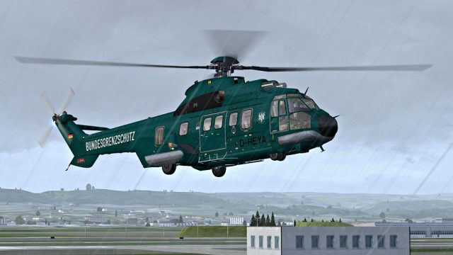 Screenshot 1 — AS 332 L2 "Bundesgrenzschutz"