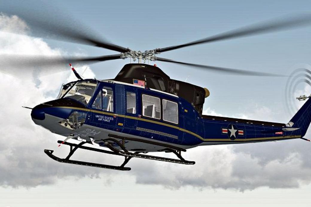 Lockheed 412 US Army Bell 412 Fictional for FSX