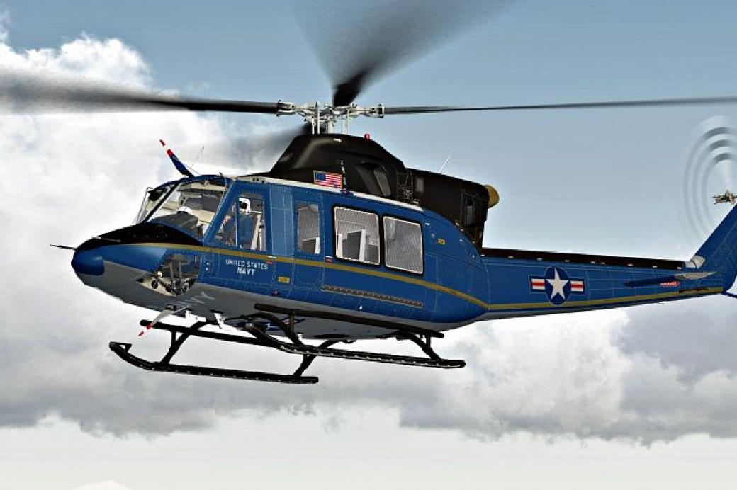 Lockheed 412 US Air Force Bell 412 for FSX