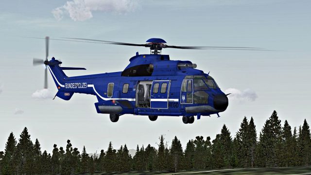 Screenshot 1 — Bundespolizei AS 332 L2