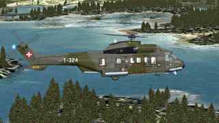 Screenshot 1 — Swiss Air Force AS 332 L2