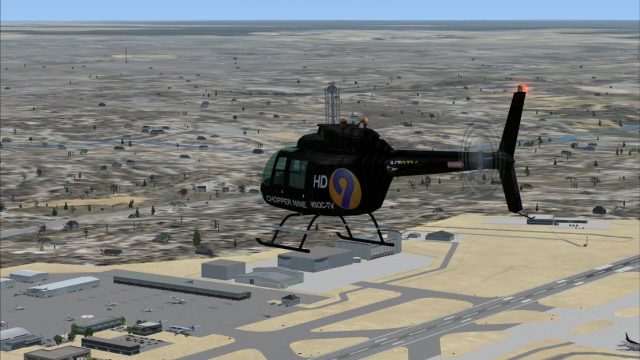 Screenshot 1 — WSOC-TV ChopperNine Bell 206B