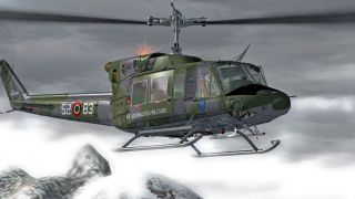 Screenshot 1 — "Italy Air Force" Bell 212