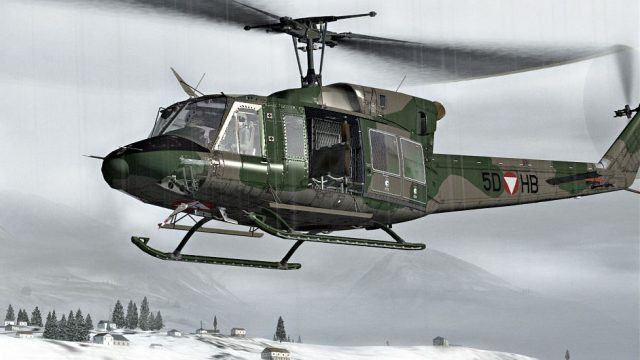 Screenshot 1 — Austrian Air Force Bell 212