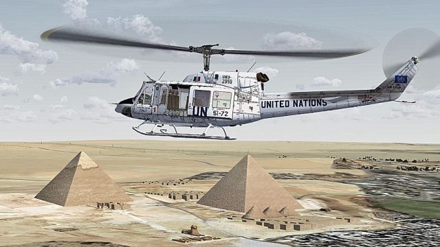 Screenshot 1 — United Nations Bell 212