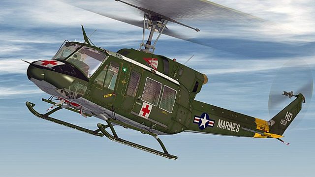 Screenshot 1 — Marines Medivac Bell 212