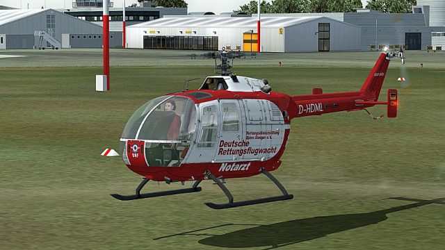 Screenshot 1 — Rettungsflugwacht Bo 105