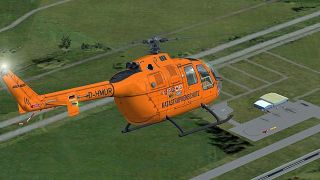 Screenshot 3 — German Luftrettung Bo 105