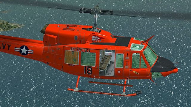 Screenshot 1 — US Navy Antarctica Bell 212