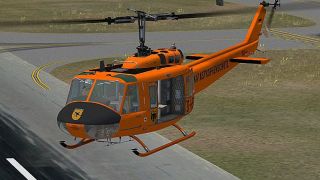 Screenshot 2 — German Luftrettung Bell UH-1D