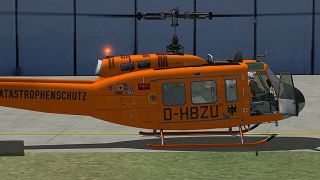 Screenshot 3 — German Luftrettung Bell UH-1D