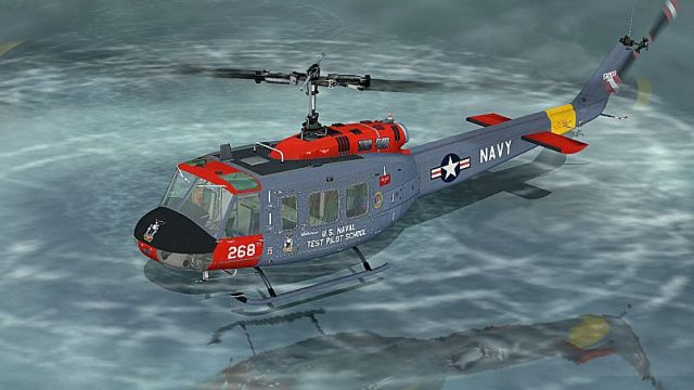 Screenshot 1 — US Navy Test Pilot School Bell UH-1D