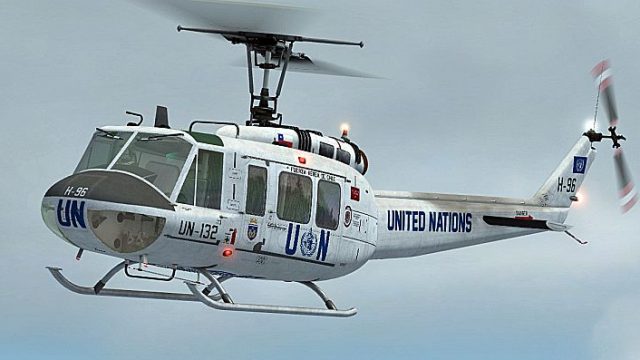 Screenshot 1 — United Nations Bell UH-1H