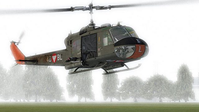 Screenshot 1 — Austrian Air Force Bell UH-1C