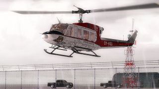 Screenshot 1 — "Gronlandsfly" Bell 212