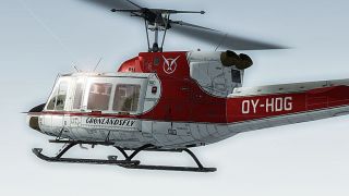 Screenshot 3 — "Gronlandsfly" Bell 212