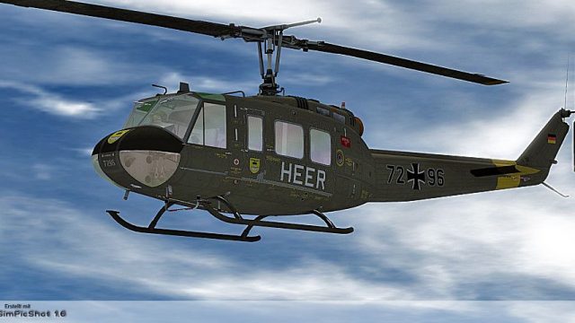 Screenshot 1 — German Army/HEER Bell UH-1D