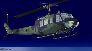 Screenshot 3 — "THR 30" Bell UH-1D