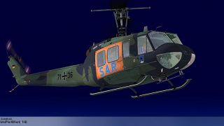 Screenshot 3 — "SAR Landsberg" Bell UH-1D