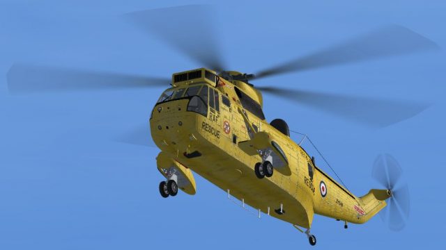 Screenshot 1 — Virtavia Sea King New Rotor Blur Textures
