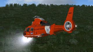 Screenshot 1 — USCG AS365 Texture Update