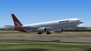 Screenshot 1 — iFDG Boeing 767-336ER QANTAS VH-ZXA
