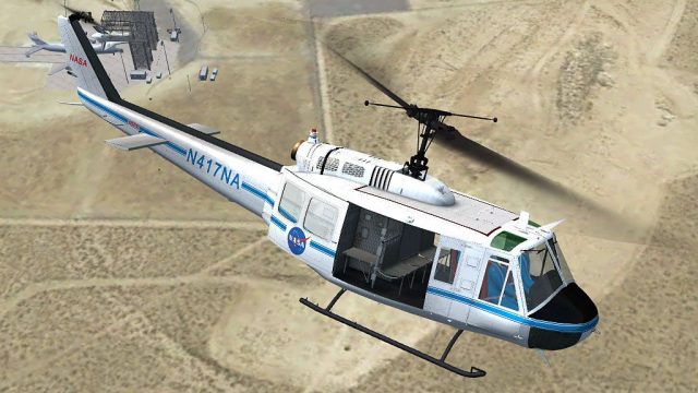Screenshot 1 — NASA Security Service Bell UH-1H