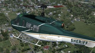 Screenshot 1 — King County Sheriff's Office Bell UH-1H