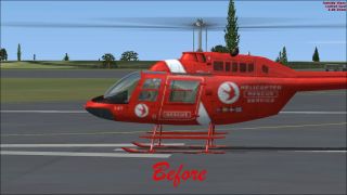 Screenshot 2 — Default Bell JetRanger 206B Blurred Texture Fix