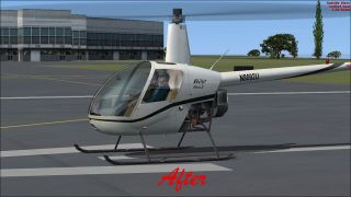 Screenshot 1 — Default Robinson R22 Blurred Texture Fix