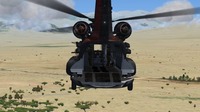 Screenshot 1 — Area51 MH-47 No Seats