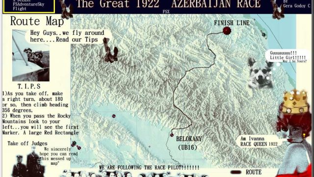Screenshot 1 — The Great 1922 Ezarbaijan Race Mission
