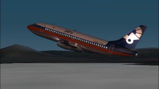 Screenshot 2 — FS2004/FS2002 FlightFX/SGAir Boeing 737-200 AeroPerú