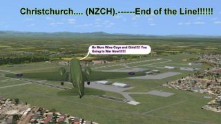 Screenshot 2 — New Year's Flight Adventure