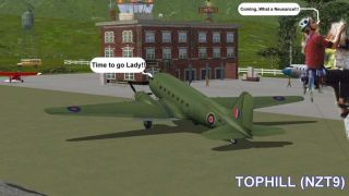 Screenshot 4 — New Year's Flight Adventure