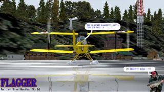 Screenshot 1 — Mail Run For Volunteers Flight Adventure