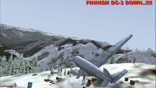 Screenshot 4 — Flying Into Hell's Hills Mission