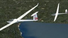 Screenshot 1 — Jackson Hole Glider Race Mission