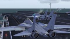 Screenshot 1 — F-14 Ops On CV69-12 Mission