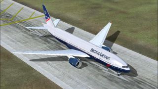 Screenshot 1 — British Airways Boeing 777-236