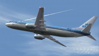 Screenshot 1 — FS2002/FS2004 FFX/SGA KLM 737-8K2 PHOTOREAL