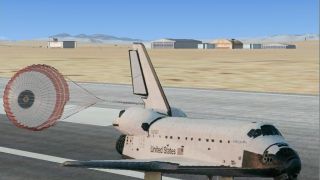 Screenshot 2 — Flights For The Space Shuttle Atlantis, Edwards CA