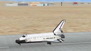 Screenshot 3 — Flights For The Space Shuttle Atlantis, Edwards CA