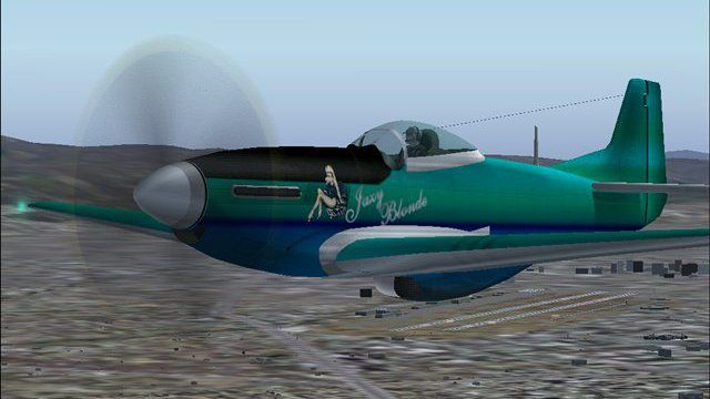 Screenshot 1 — P-51D Restored Project: 9 Versions