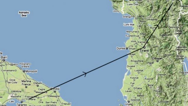 Screenshot 1 — Bad Weather To Tirana Flight