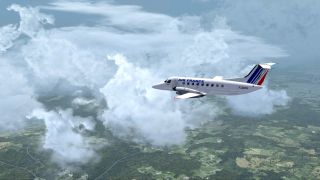 Screenshot 1 — Air France Regional Shuttle Flight Mission