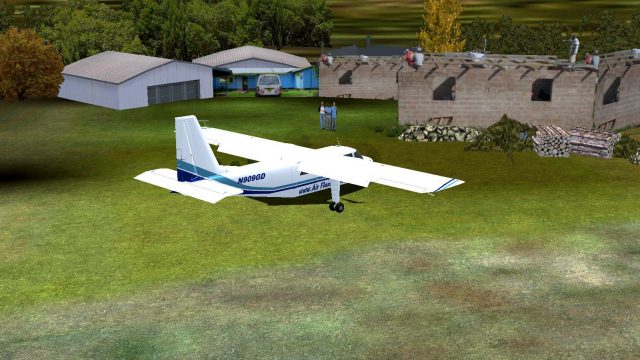 Screenshot 1 — Flight To The Gold Light Missions
