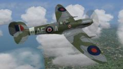 Screenshot 4 — CFS3 Spitfire F.IX, 402 Squadron RCAF